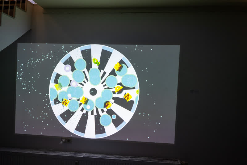 UHRWERK – opera immersiva di Tobias Post nella mostra “Zeit fließt”, Forum Kunst & Architektur Essen