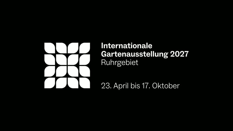Logo dell’Esposizione internazionale dei giardini 2027 nella Ruhr